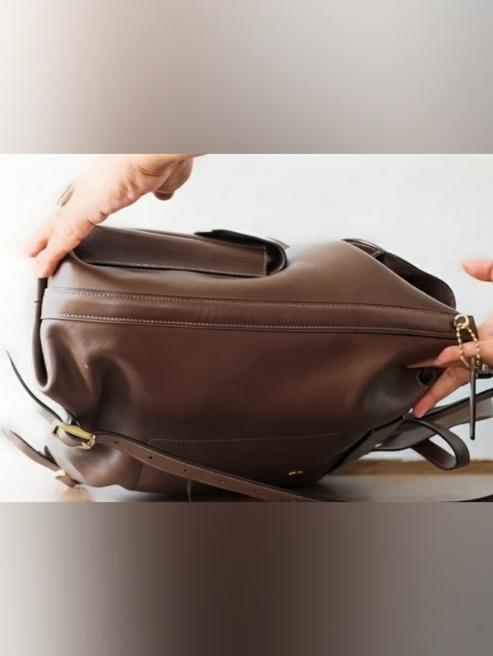 Coach Crosby Backpack In Maple - Picture 5 of 8